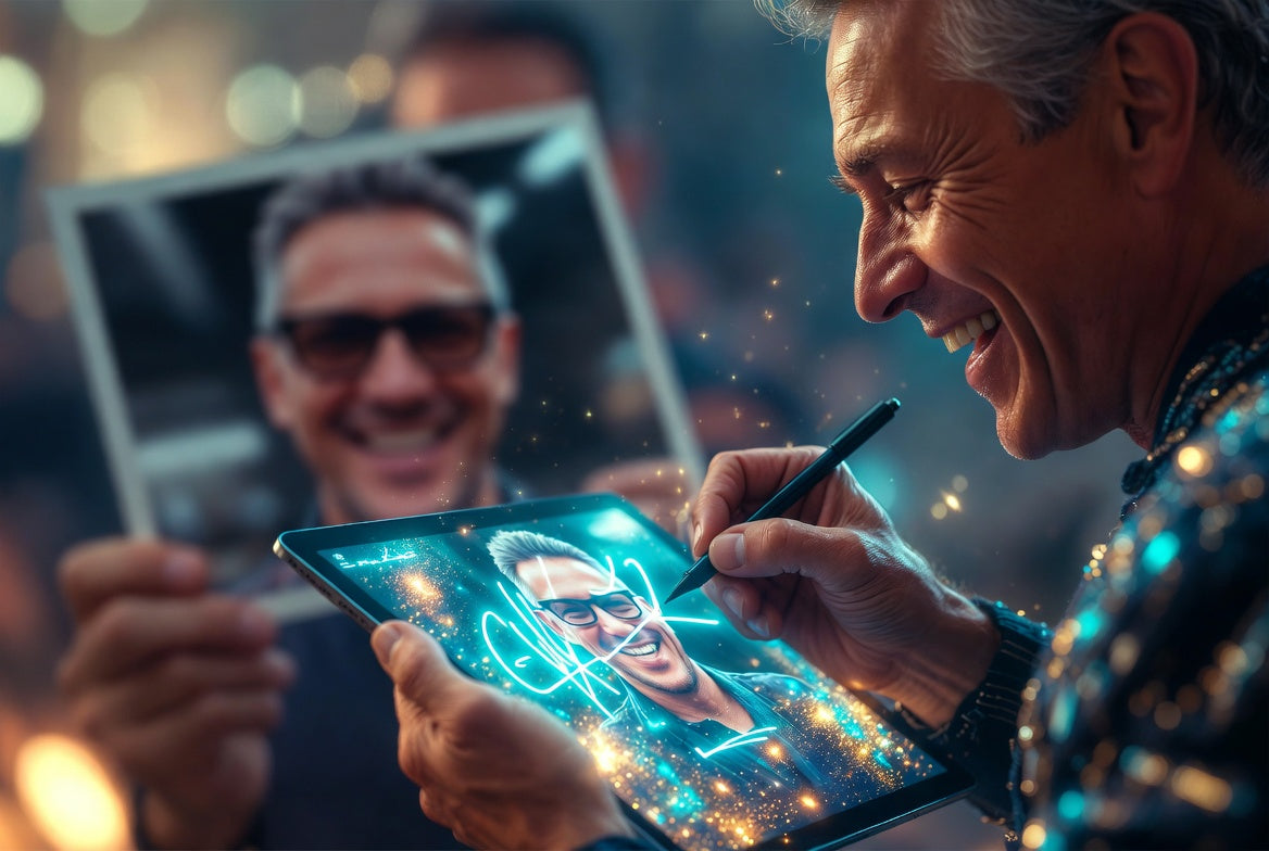 FAIM: Disrupting Paper Autographs While Preserving the Magic of Individual Signatures