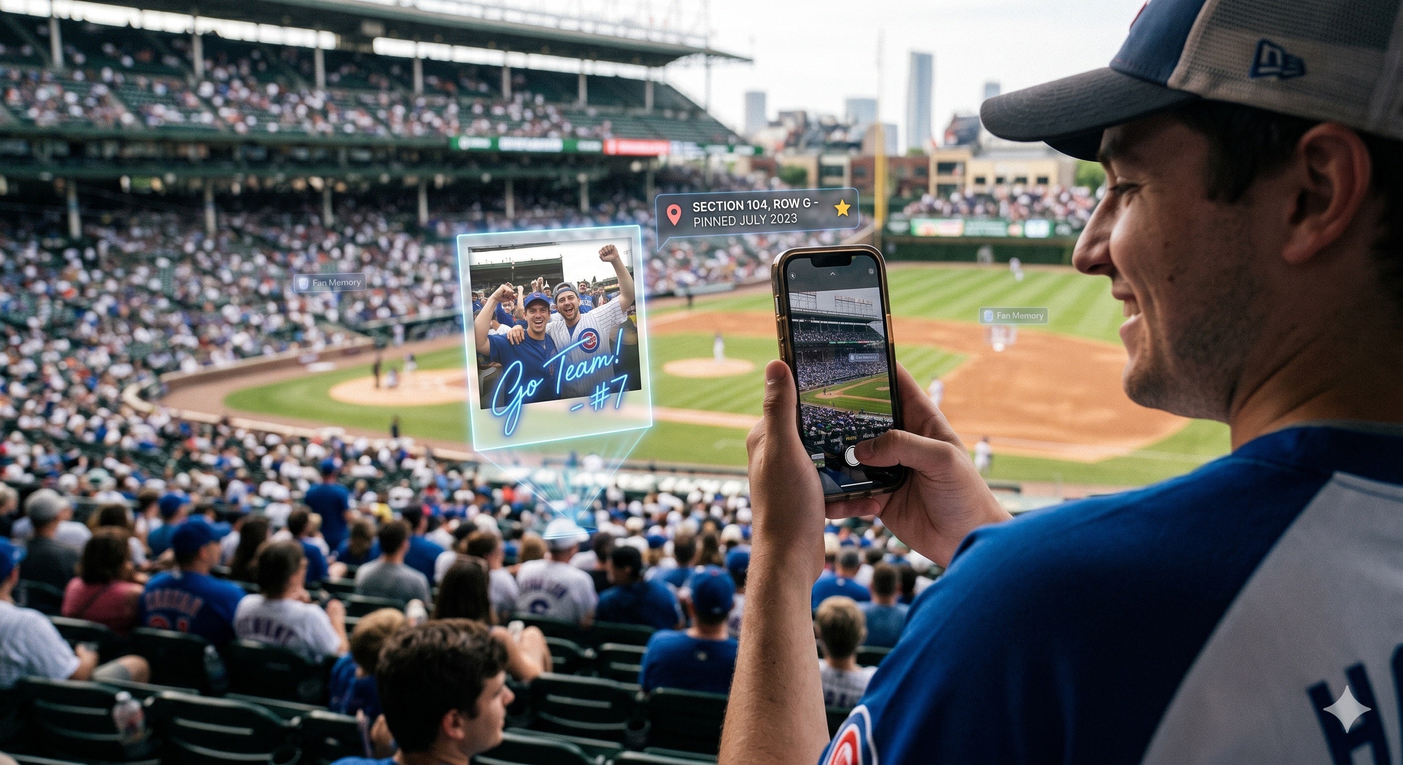 The Future of Fandom: Pinning Your Gameday Legacy with FAIM and AR